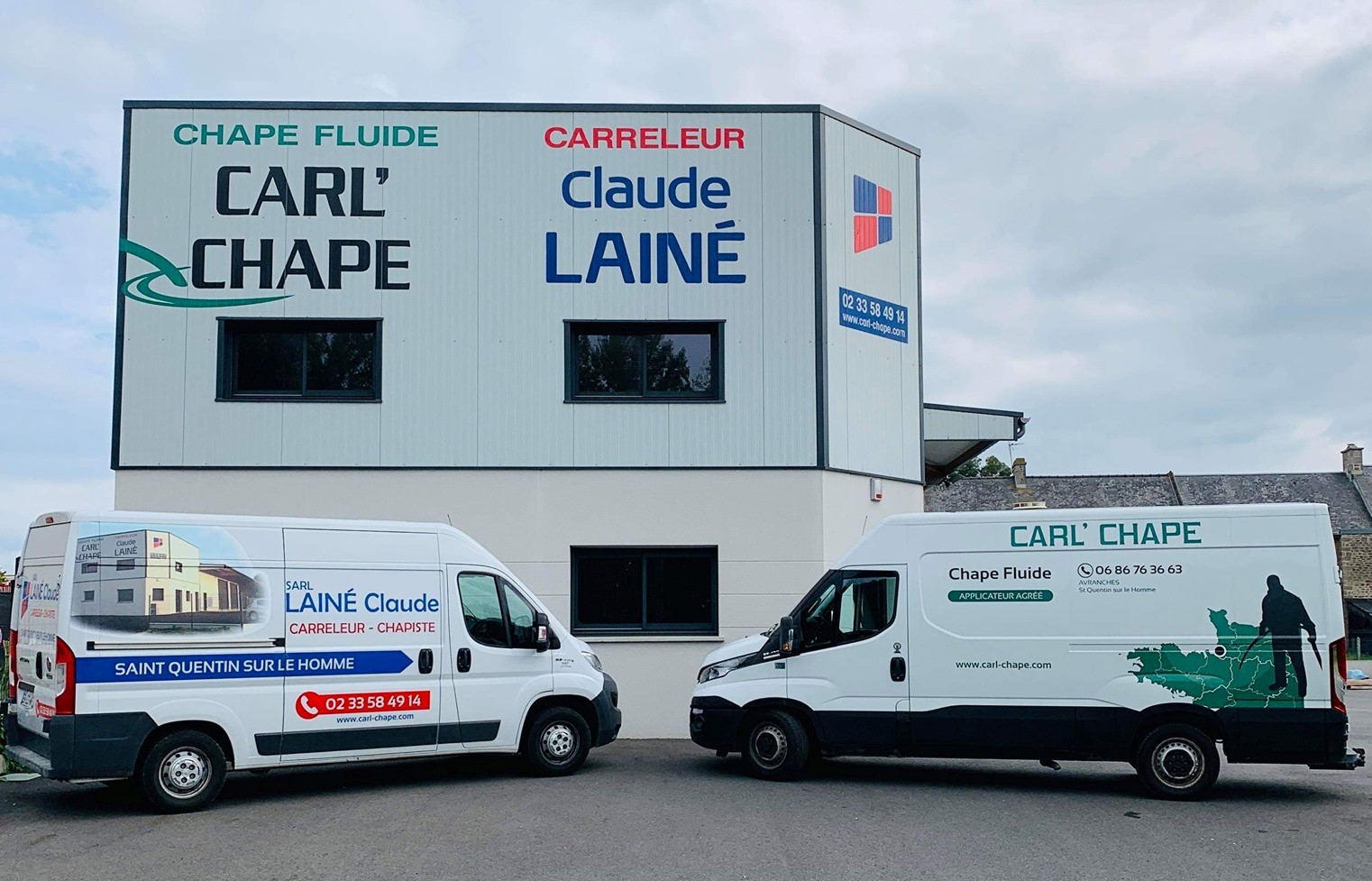 Façade de l'entreprise